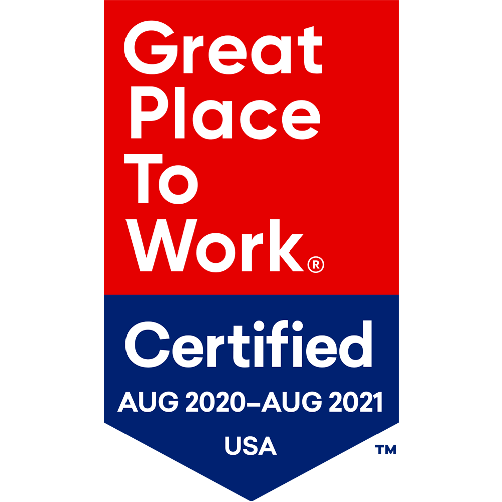 Great place to work certified
