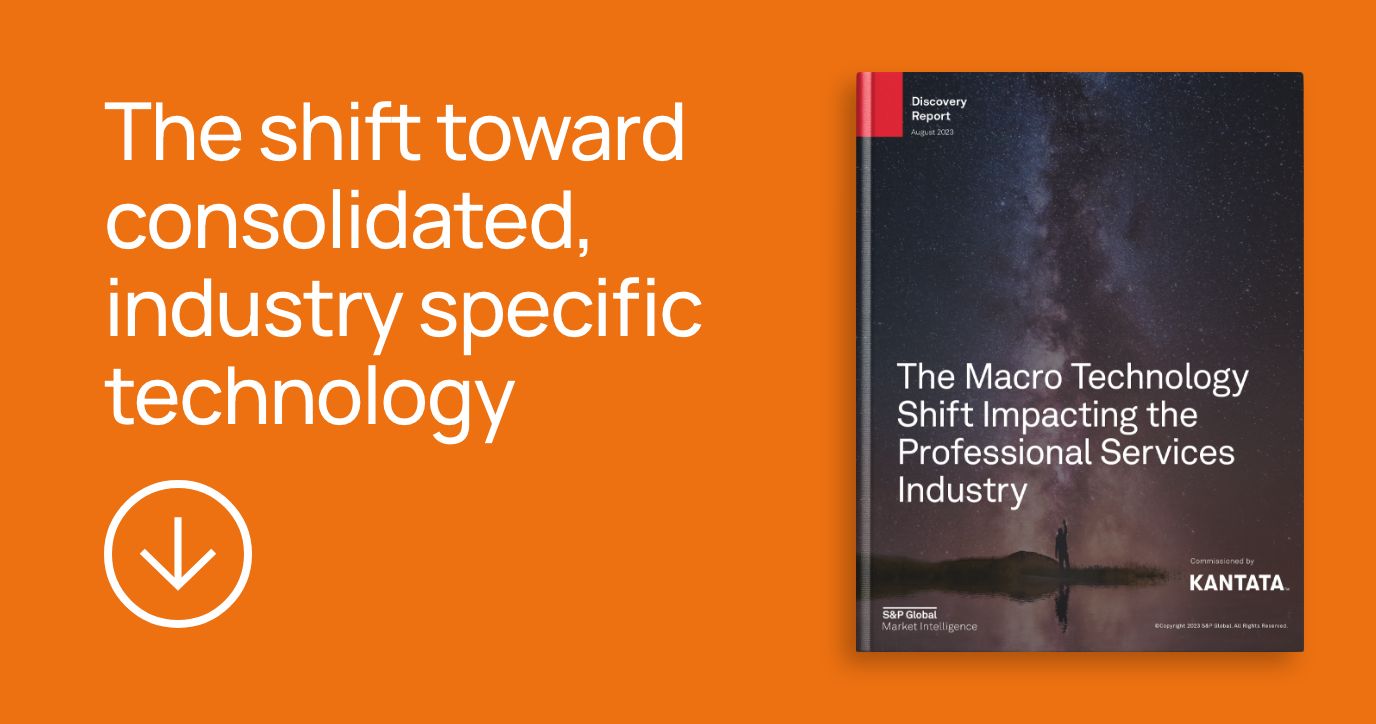 The Macro Technology Shift Impacting the Professional Services Industry