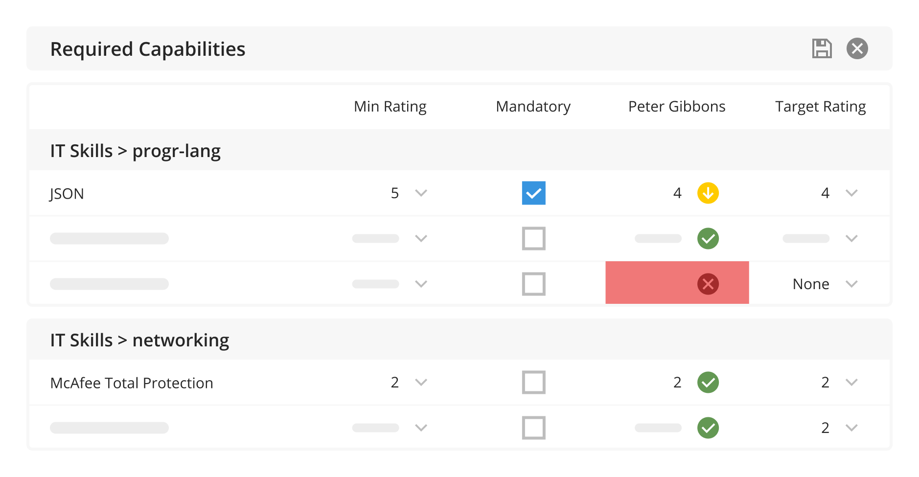 Match skills more effectively