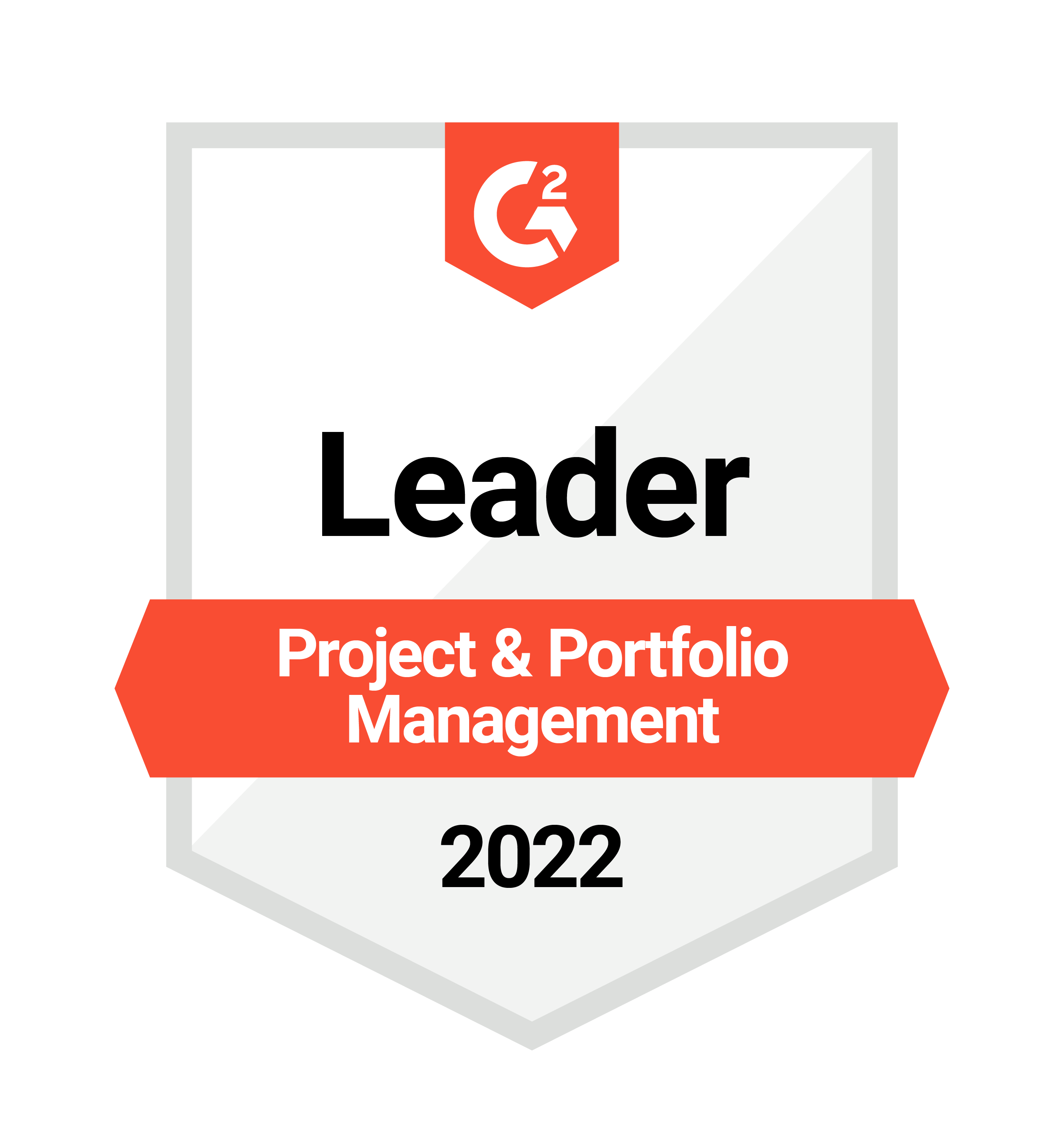 G2 Leader in Project & Portfolio Management