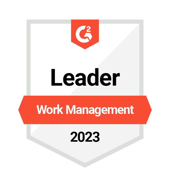 G2 Leader in Work Management