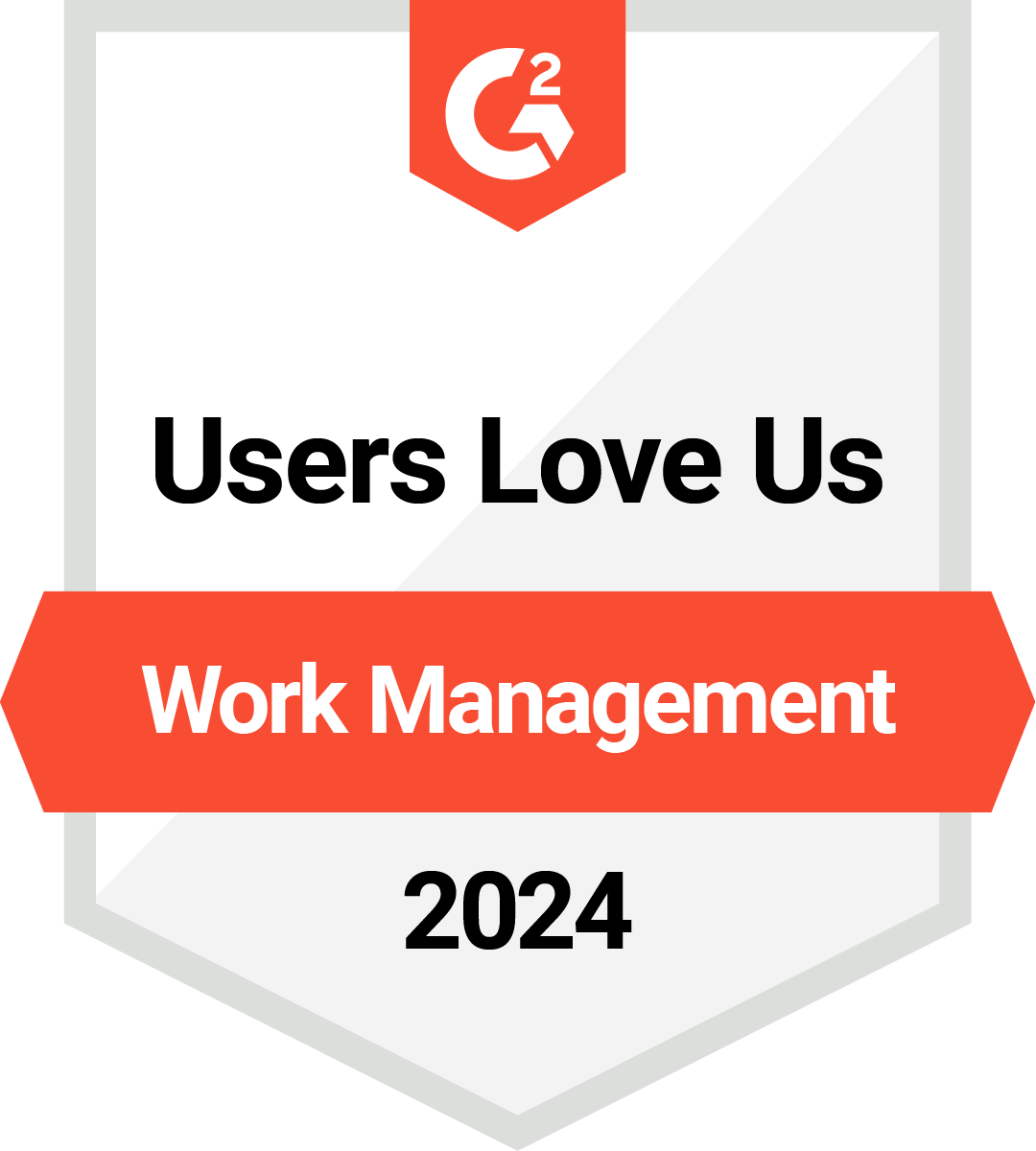 G2 Users Love Us in Work Management