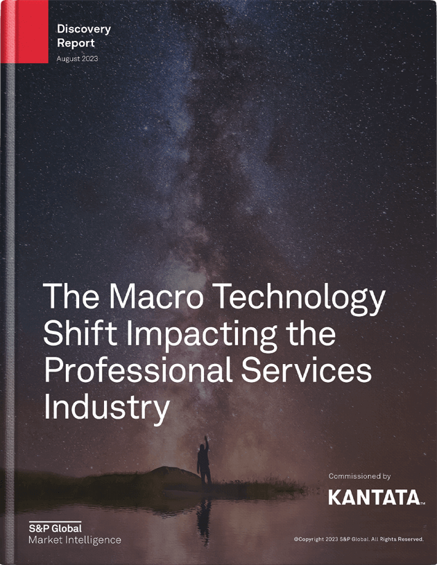 The Macro Technology Shift Impacting the Professional Services Industry